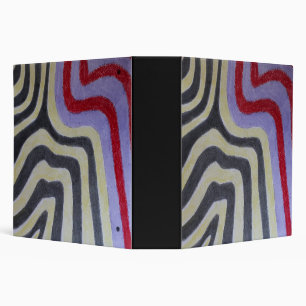 Coloured Waves Binder