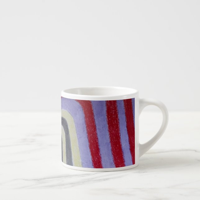 Coloured Waves Specialty Mug (Right)