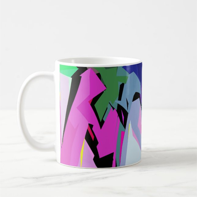 Coloured wind coffee mug (Left)