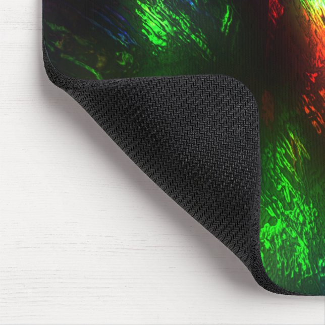 Coloured with roughness overshadowed by black colo mouse pad (Corner)