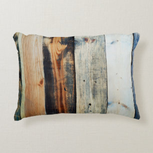 coloured wooden textureabstract,background,board,b accent pillow