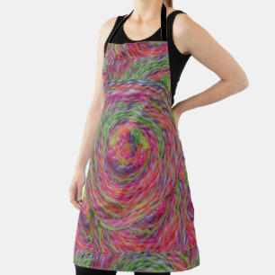 Coloured Yarn Swirl Apron