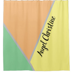 Colourful 1970s triangles pattern Modern Asbtrac