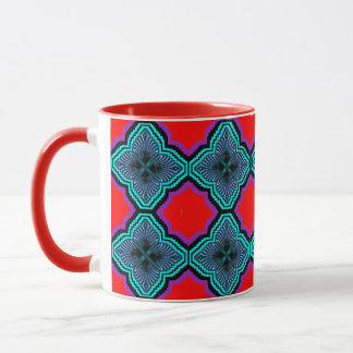 Colourful 3D Digital Art Combo Mug
