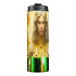 Colourful 3D Digital Art Thermal Tumbler – Perfect