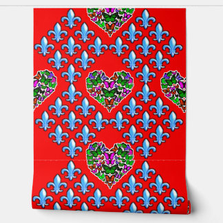 Colourful 3D Digital Peel and Stick Wallpaper – Te