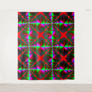 Colourful 3D Digital Tapestry – Extra-Large 88"x10