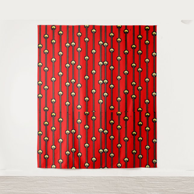 Colourful 3D Digital Tapestry – Extra-Large 88"x10 (Front)