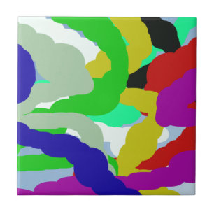 colourful 64329 abstract design tile