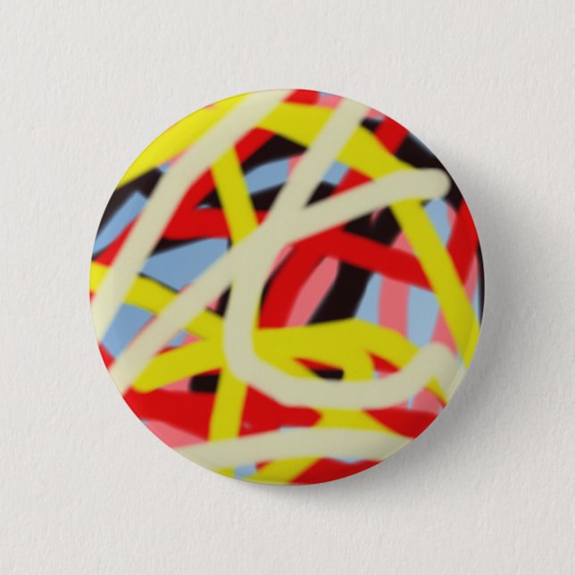 colourful 8773 abstract art 2 inch round button (Front)