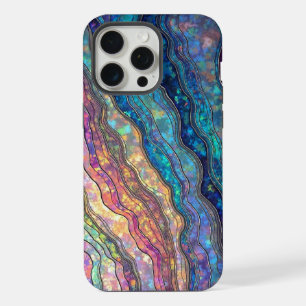 Colourful Abalone Ripples iPhone 15 Pro Max Case
