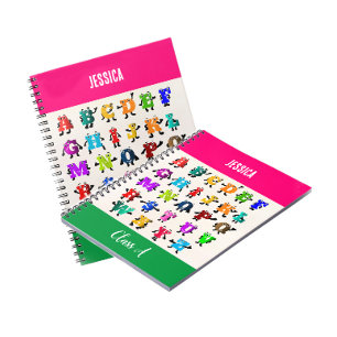 Colourful ABC's Notebook