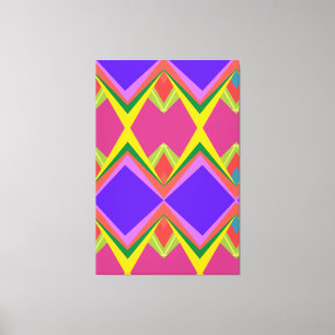 Colourful Absract art Canvas Print