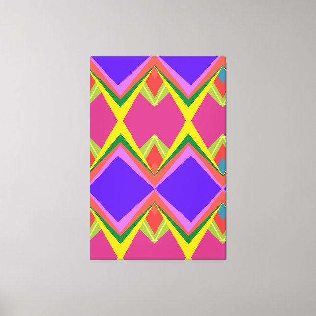 Colourful Absract art Canvas Print (Front)