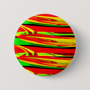 Colourful Abstract 2 Inch Round Button