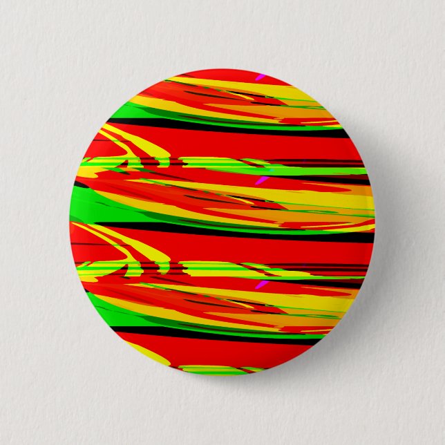 Colourful Abstract 2 Inch Round Button (Front)