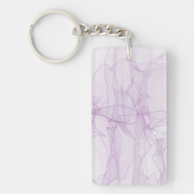 Colourful Abstract Acrylic Keychain (Front)