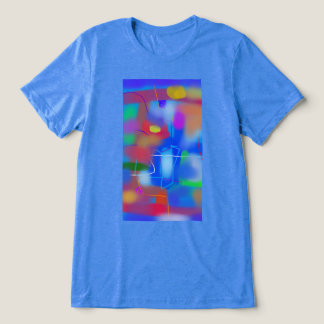 Colourful Abstract Art 6 Tri-Blend Shirt
