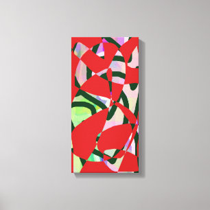 Colourful abstract art 9 canvas print