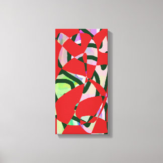 Colourful abstract art 9 canvas print