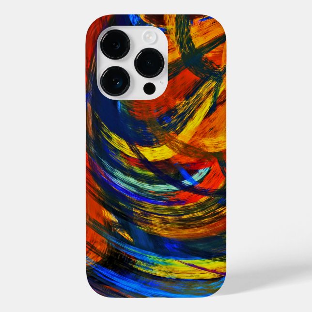 Colourful Abstract Art Case-Mate iPhone Case (Back)