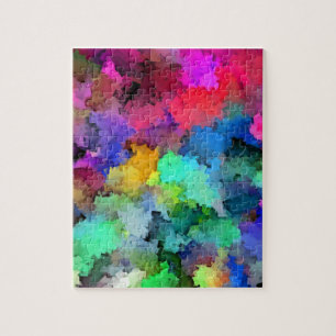 Colourful Abstract Art Jigsaw Puzzle