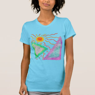 Colourful Abstract Art to Wear T-Shirt