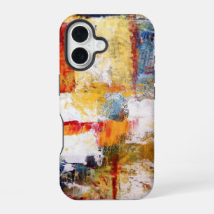 Colourful Abstract Artwork iPhone 16 Case