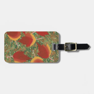 Colourful Abstract Autumn Leaves Luggage Tags