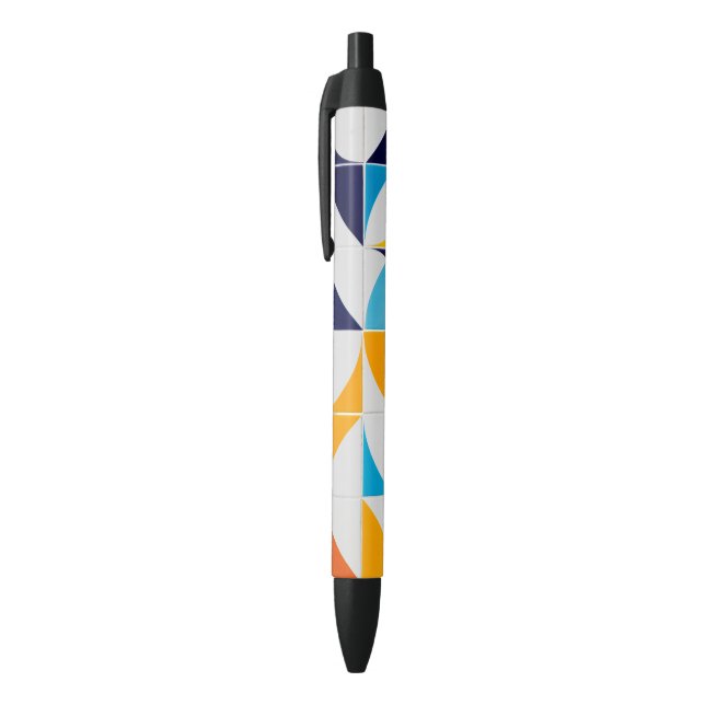  Colourful Abstract Black Ink Pen (Top (Vertical))