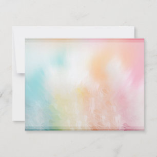 Colourful Abstract Blank Template Modern Elegant