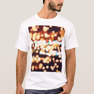 Colourful Abstract Bokeh Texture T-Shirt