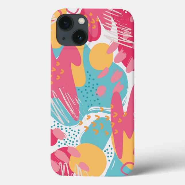 Colourful Abstract Case-Mate iPhone Case (Back)
