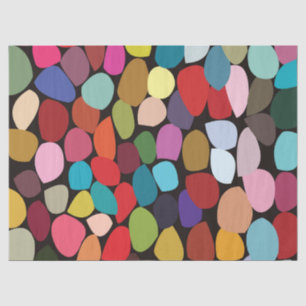 Colourful Abstract Circles  Tissue Paper