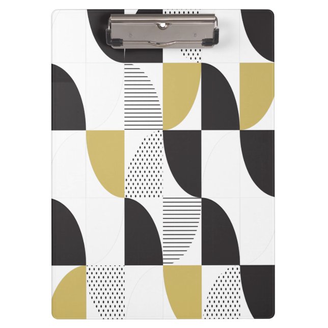 Colourful Abstract Clipboard (Front)