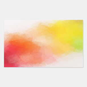 Colourful Abstract Custom Blank Modern Template Sticker