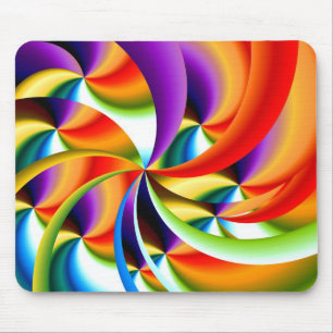 Colourful Abstract Design Mousepad