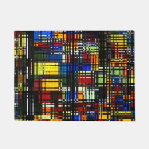 Colourful Abstract Doormat