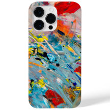 Colourful Abstract Expressionist iPhone case