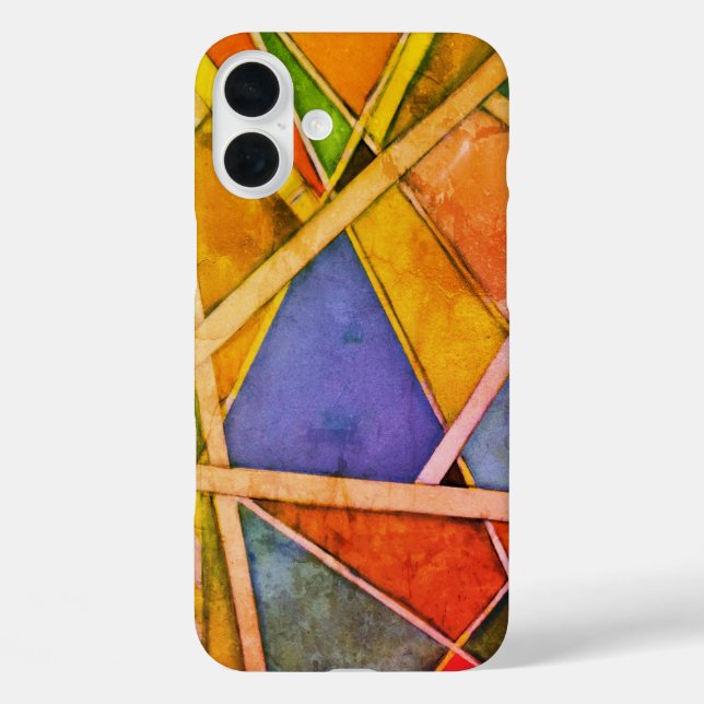 Colourful abstract fine art Case-Mate iPhone case (Back)