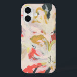 Colourful Abstract Floral Art Your Name iPhone 16 Case<br><div class="desc">Protect your phone with this unique colourful art case. This design features abstract art hand-painted by me. You can personalize the text with your name. ©2023 Eun Mi Kim</div>