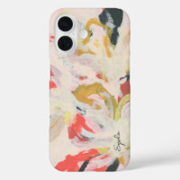 Colourful Abstract Floral Art Your Name