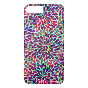 Colourful Abstract Floral Design iPhone 8 Plus/7 Plus Case
