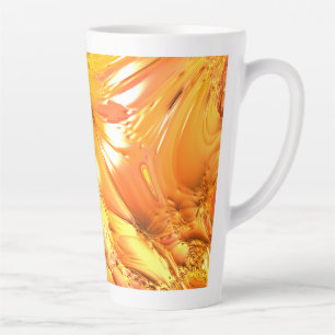 Colourful Abstract -Fractal- Late Mug D001