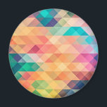 Colourful Abstract Geometric Pattern Magnet<br><div class="desc">Colourful Abstract Geometric Pattern
Colourful Modern Geometric Design.
Elegant modern triangles and geometric shapes over customizable.</div>