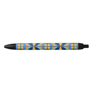 🖊️ Colourful Abstract Geometric Pen Gift Idea