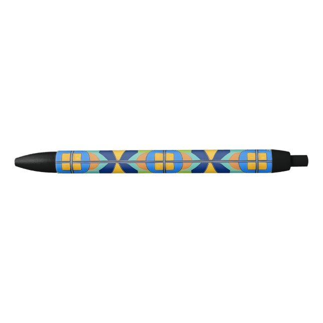 🖊️ Colourful Abstract Geometric Pen Gift Idea (Front)
