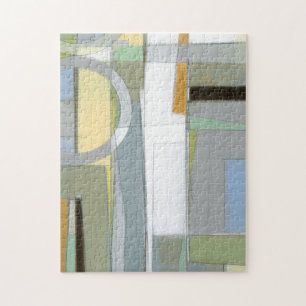 Colourful Abstract Geometric Shapes Jigsaw Puzzle