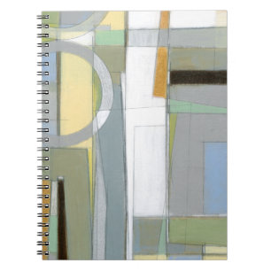 Colourful Abstract Geometric Shapes Notebook