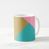 Colourful Abstract Geometry Colour Block Triangles